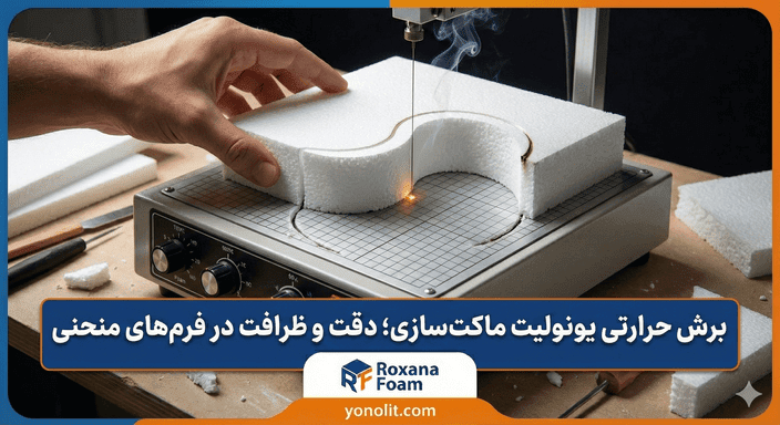 خرید ورق یونولیت ماکت سازی و دکوراسیون | فشرده و خوشبرش 4 دستگاه برش حرارتی