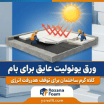 ورق یونولیت عایق بام