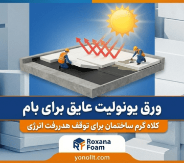 ورق یونولیت عایق بام